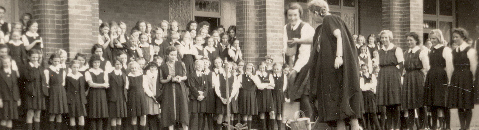 1947 Planting of the Jacaranda Tree to commemorate the Duchess of Gloucester's visit