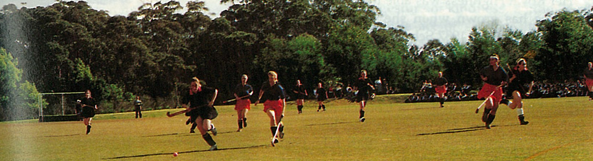 Hockey on Kelso Field