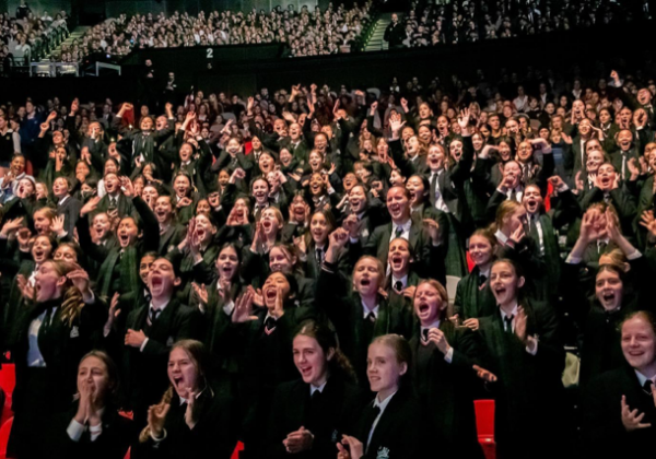 Year 9 Students Stand Tall