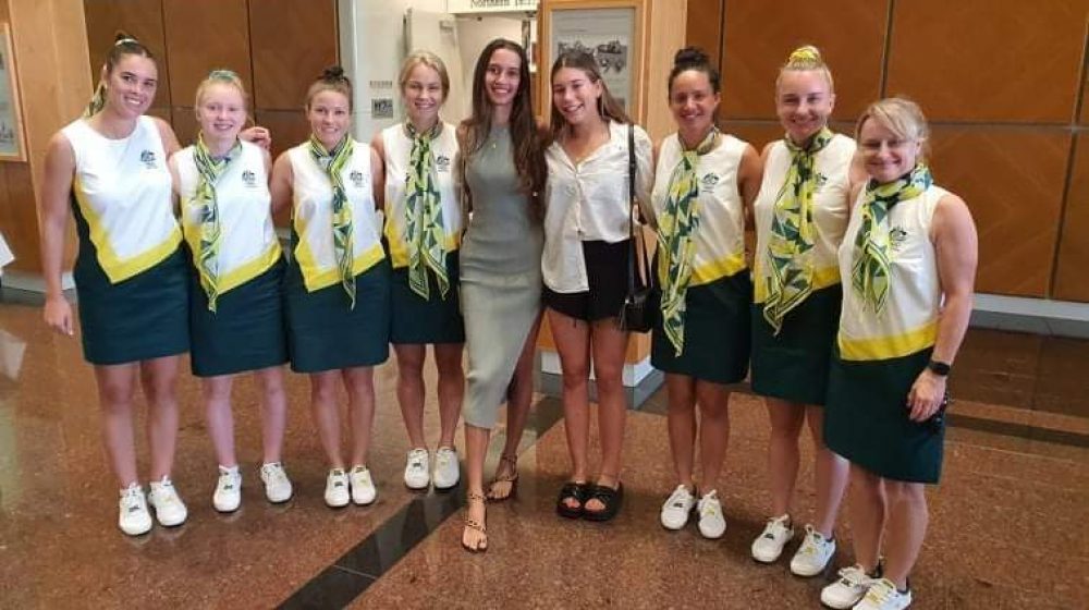 Hockeyroos up close for one of our Boarders