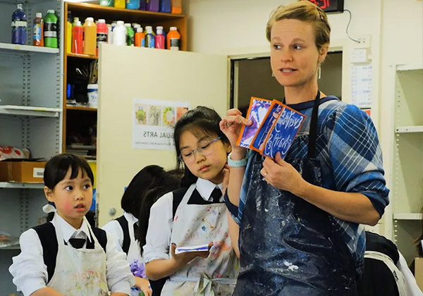 Printmaking in Junior School