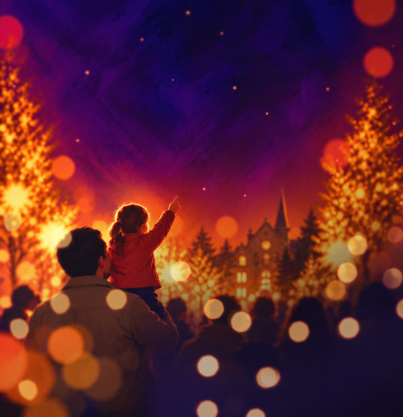 College Christmas Celebration